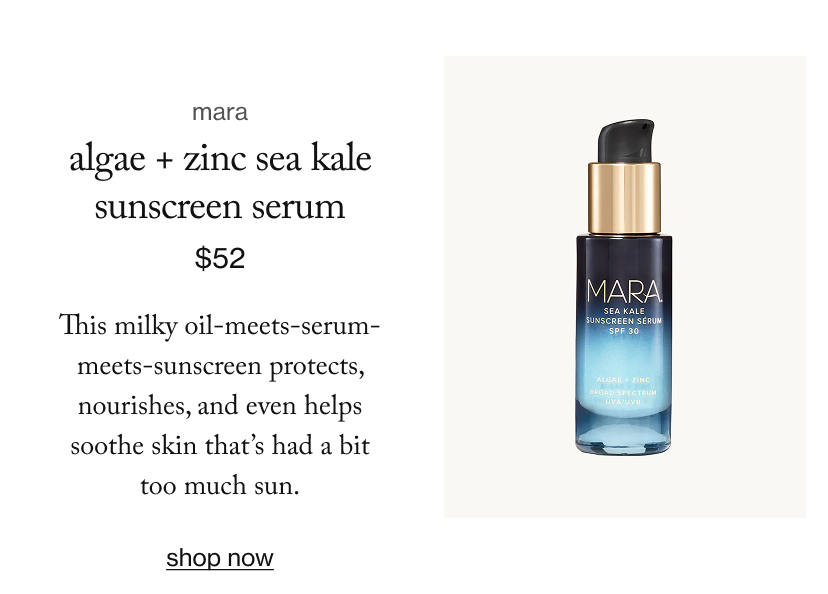 Algae + Zinc Sea Kale Sunscreen Serum
