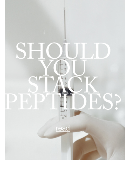 Should You Stack Peptides?