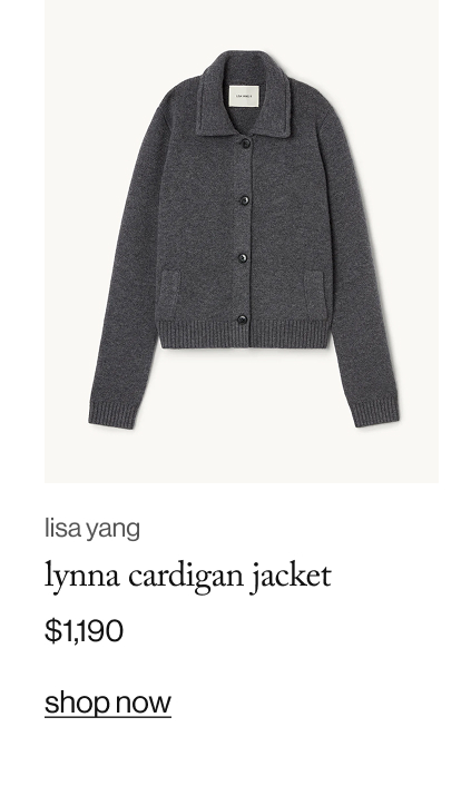 lisa yang lynna cardigan jacket, $1,190