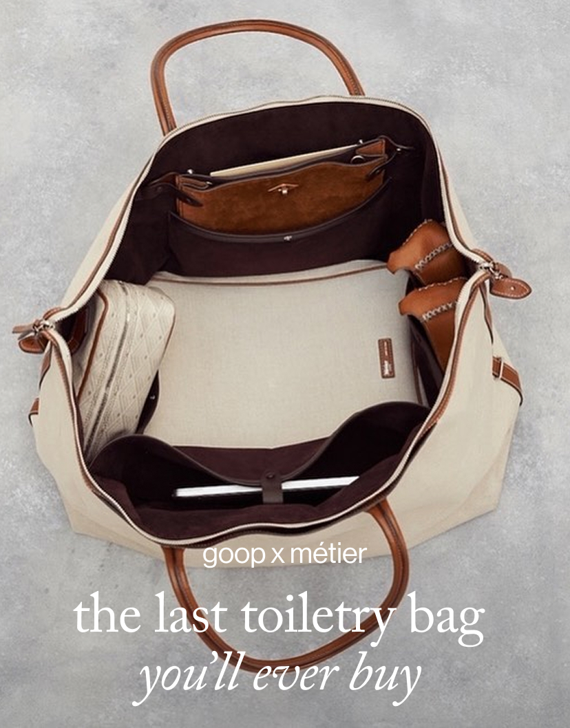 goop x métier - The Last Toiletry Bag  You’ll Ever Buy&nbsp;