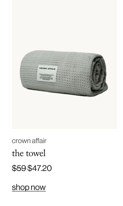 the towel 