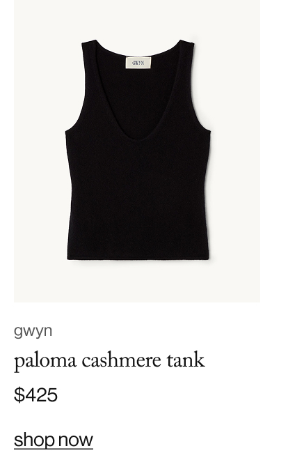 Paloma Cashmere Tank