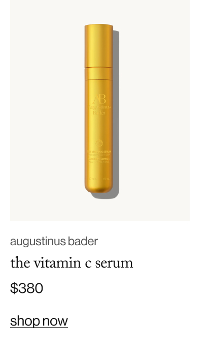 augustinus bader the vitamin c serum, $380