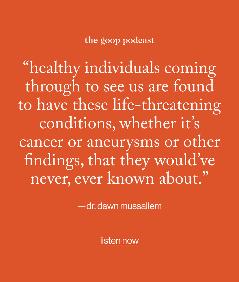 “healthy individuals coming through to see us are found to have these life-threatening conditions, whether it’s cancer or aneurysms or other findings, that they would’ve never, ever known about.”