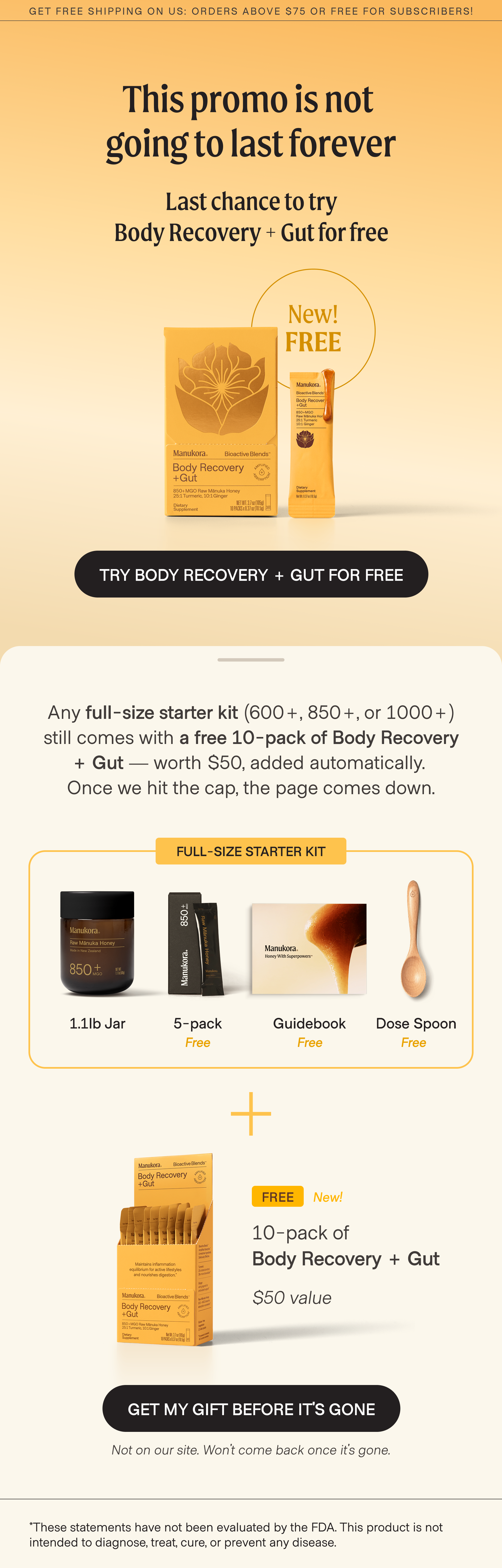 Claim a free blend