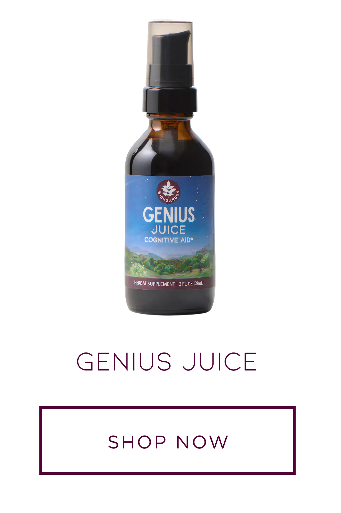 GENIUS JUICE | SHOP NOW