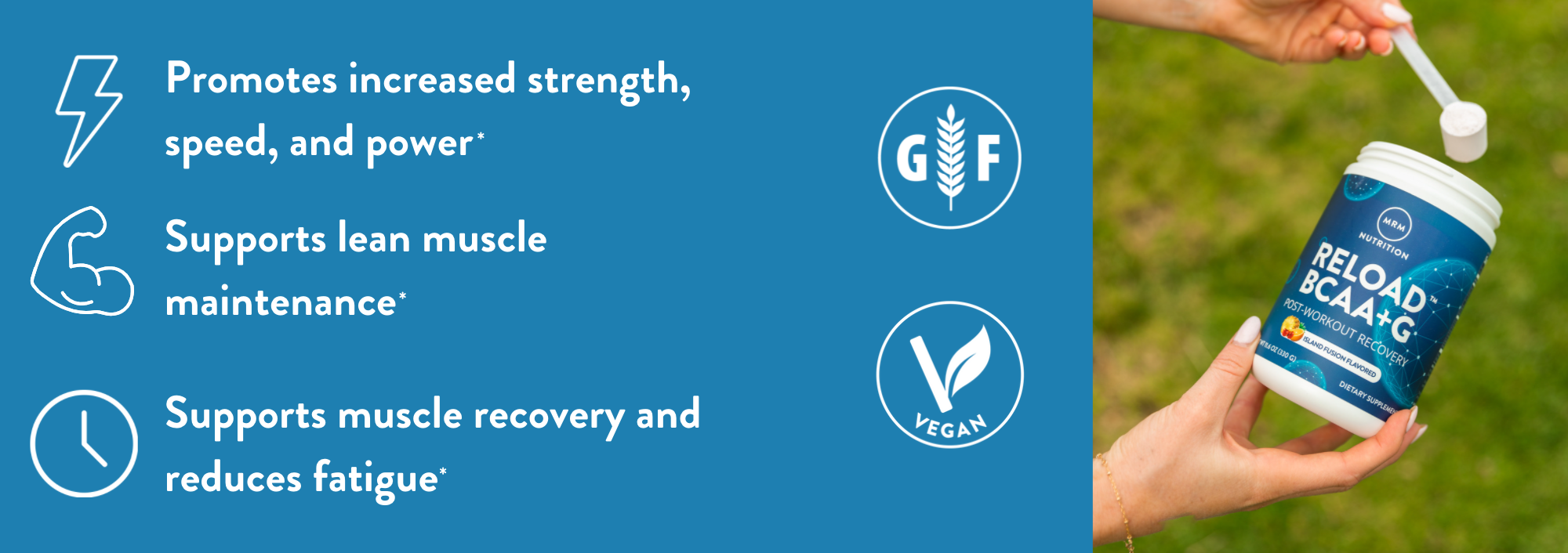 RELOAD Our PostWorkout Recovery Mix MRM Nutrition