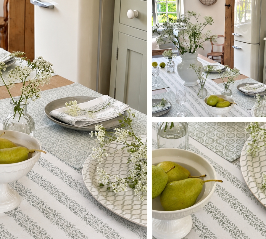 Our Thea & Maren collection, styled by @stories_at_farm_view in her Lincolnshire based Edwardian farmhouse.