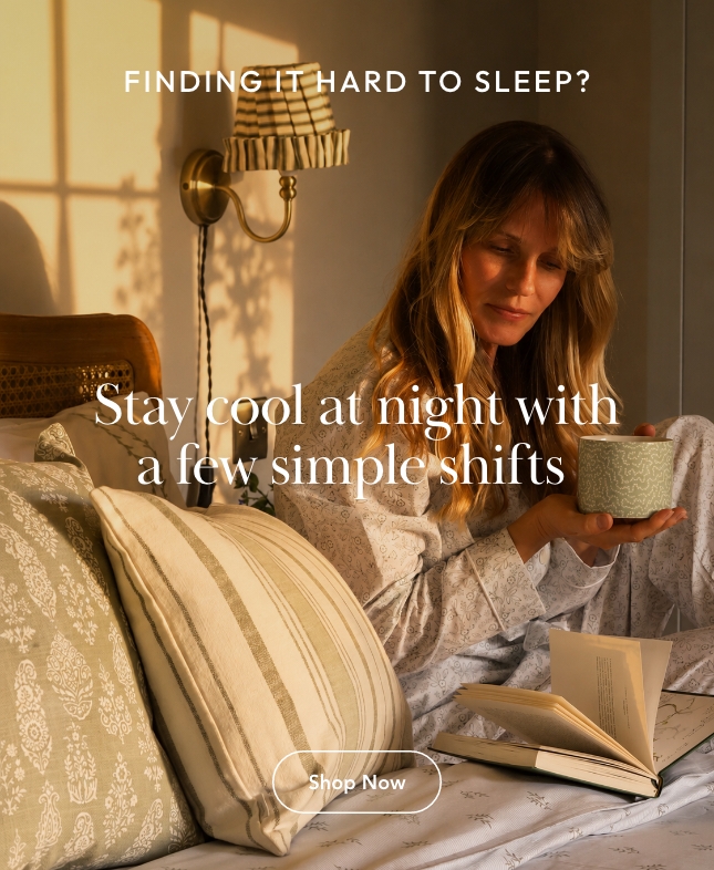 Stay cool at night with a few simple shifts 