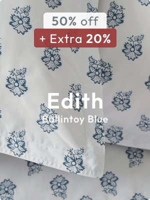 Extra 20% Off Edith Bedding Ballintoy Blue