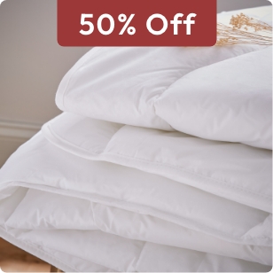 Save 50% on Feels Like Down Duvet 10.5 Tog