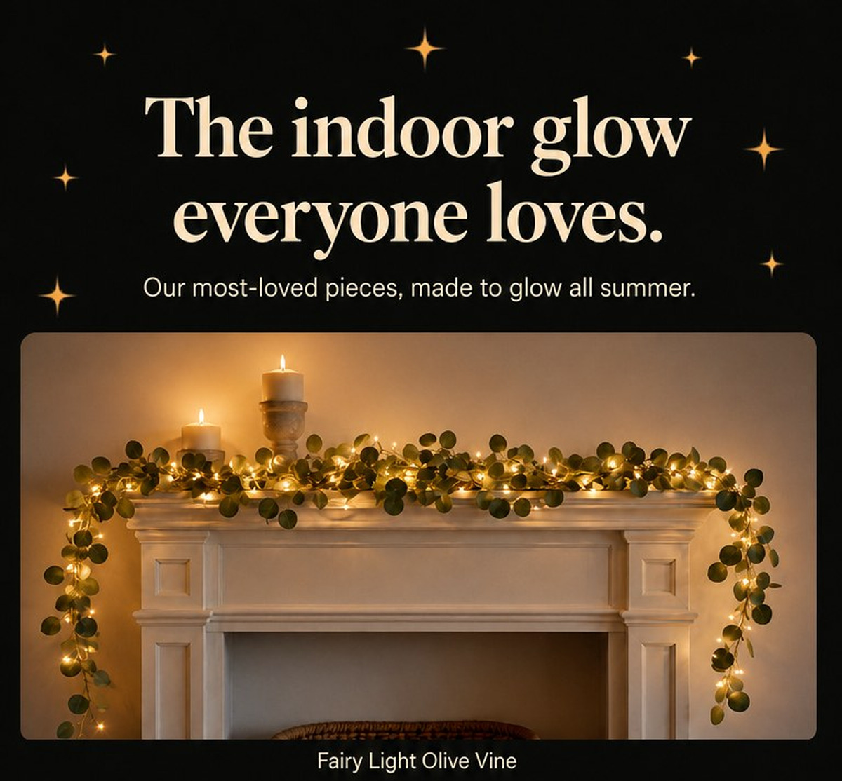 Fairy Light Olive Vine
