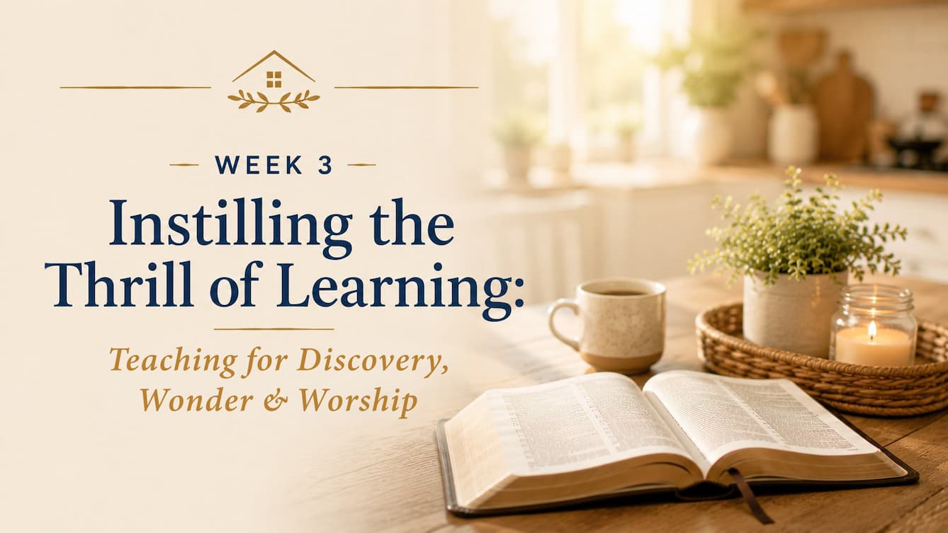 Session Three: Instilling the Thrill of Learning