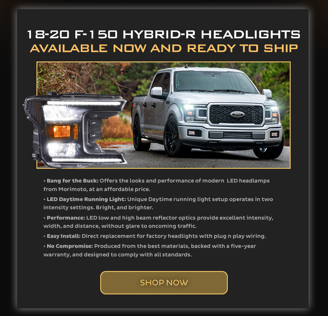 The 1820 F150 just got an upgrade 😍 Headlight Revolution