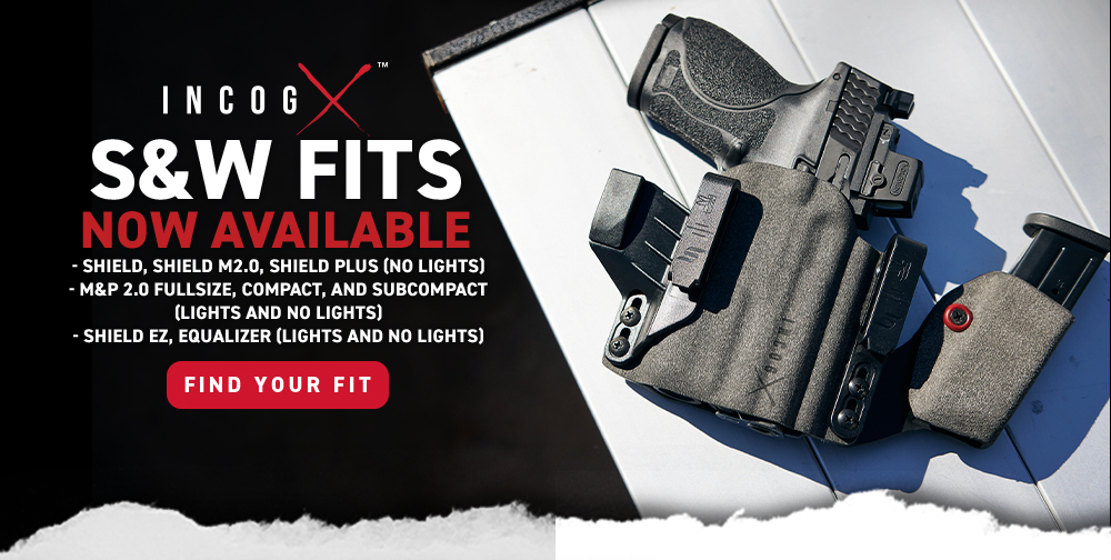 Incog X Smith & Wesson Fits Now Available - Shield, M&P 2.0, EZ, & Equalizer
