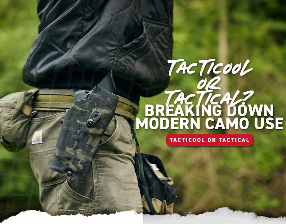 Tacticool or Tactical. Breaking down modern camo use. Read More