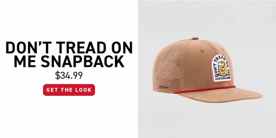 Don't Tread on Me Snapback - $32.99