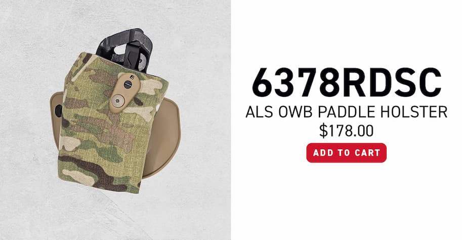6378RDSC ALS OWB Paddle Holster $178.00 - Find Your Fit