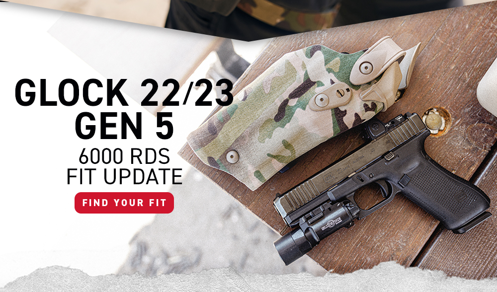 Glock 22 & 23 Gen 5 Fit Updates - Find your fit