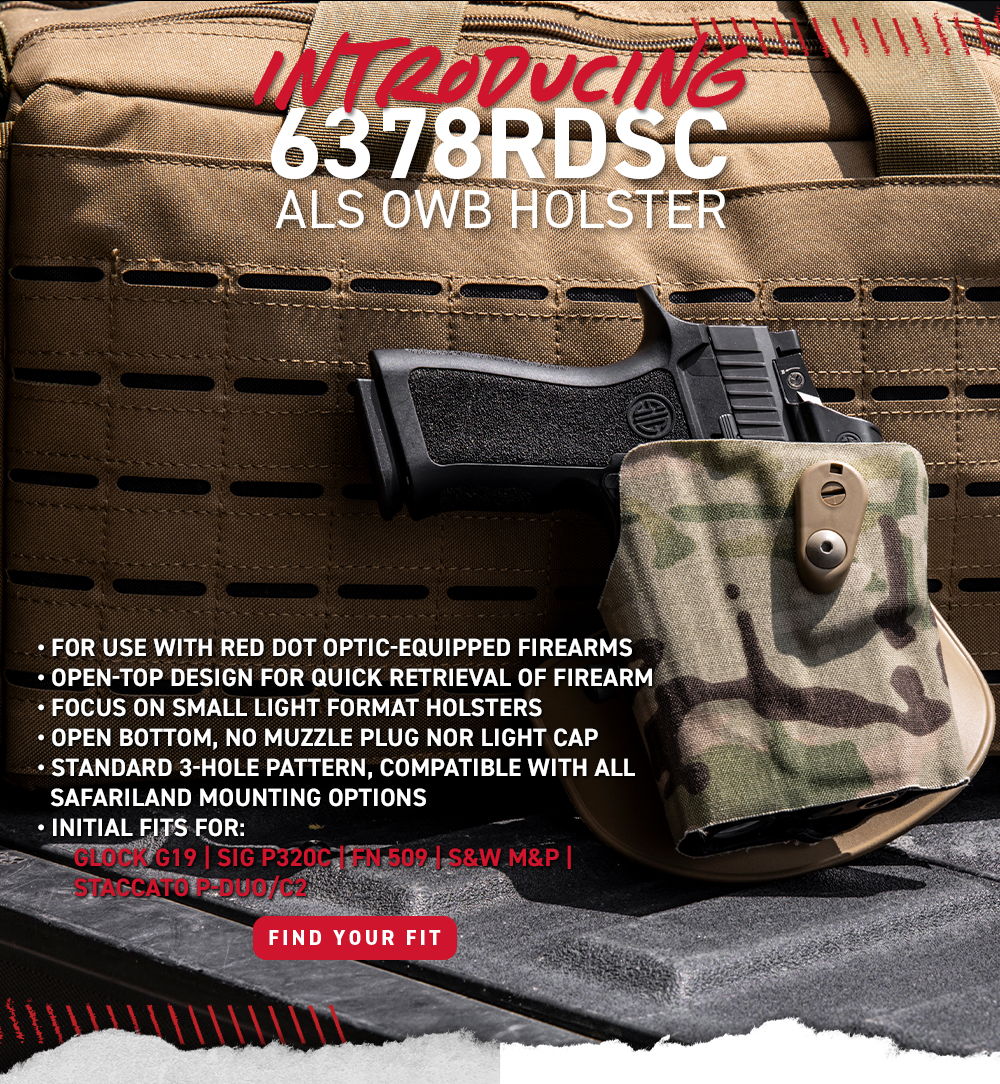 Introducing 6378RDSC ALS OWB Holster