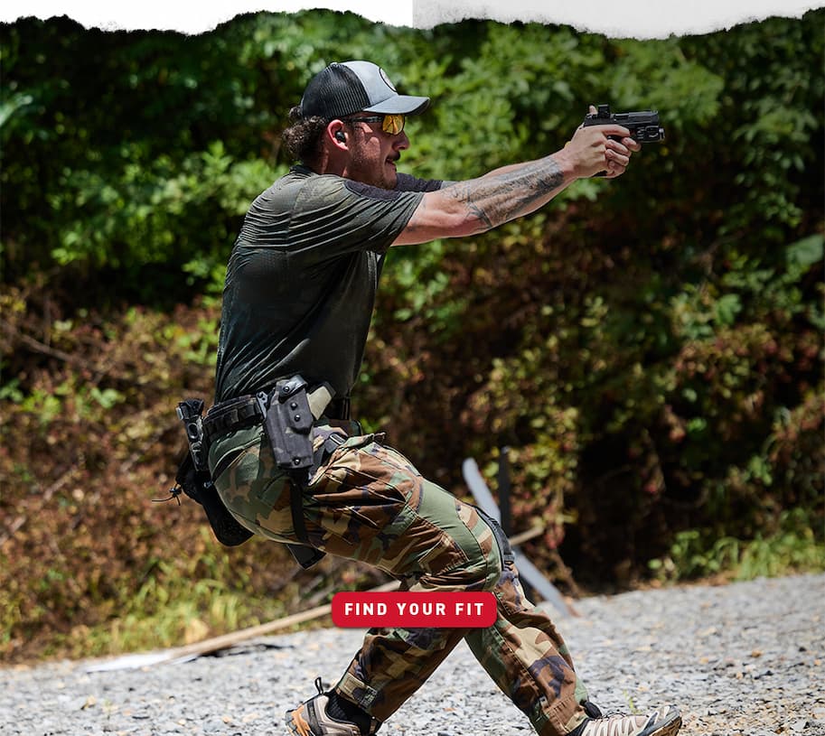 6360RDSO Holster in Action with a Sig P365 XMacro Comp