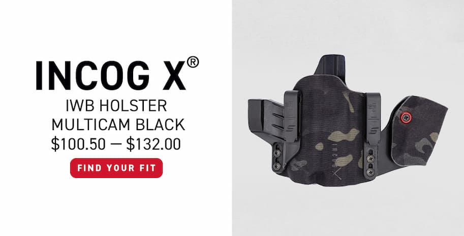 Incog X IWB Holster MultiCam Black - $100.50 - $132.00 - Find Your Fit