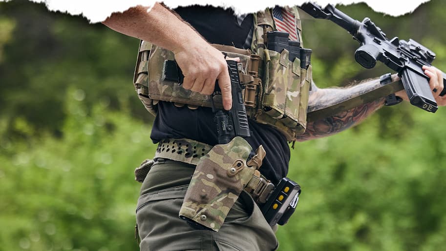 Staccato HD P4 with X300 and 6000 Series Holster