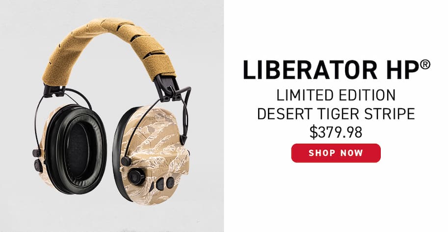 Liberator HP - Limited Edition Desert Tiger Stripe - $379.98 - Shop Now