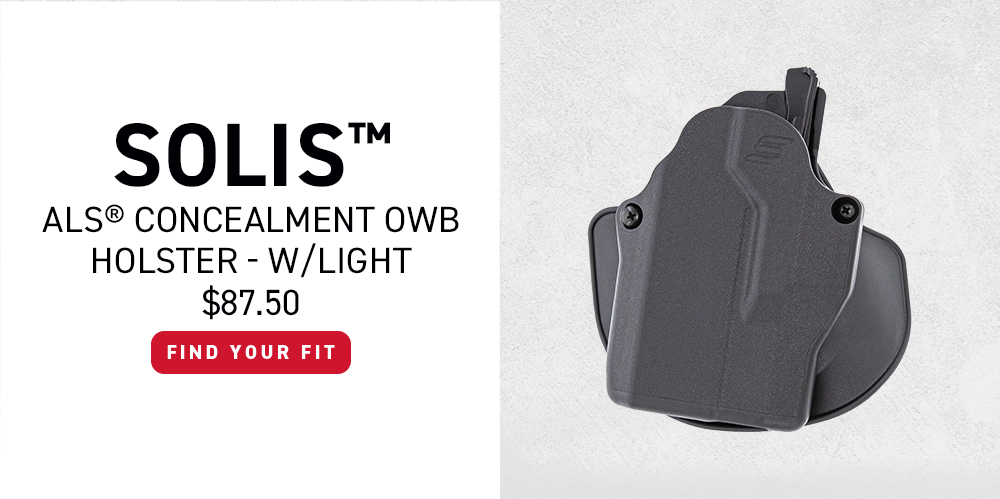 Solis ALS Concealment OWB Holster - Light
