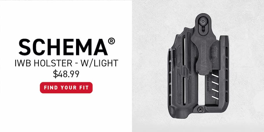 Schema IWB Holster w/Light - $48.99 - Find Your Fit