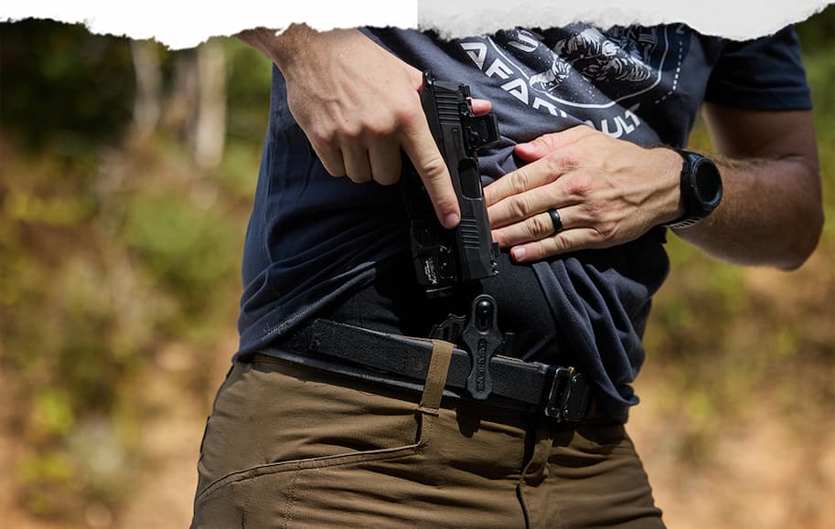 Schema Holster in Action with a Sig P365 XMacro