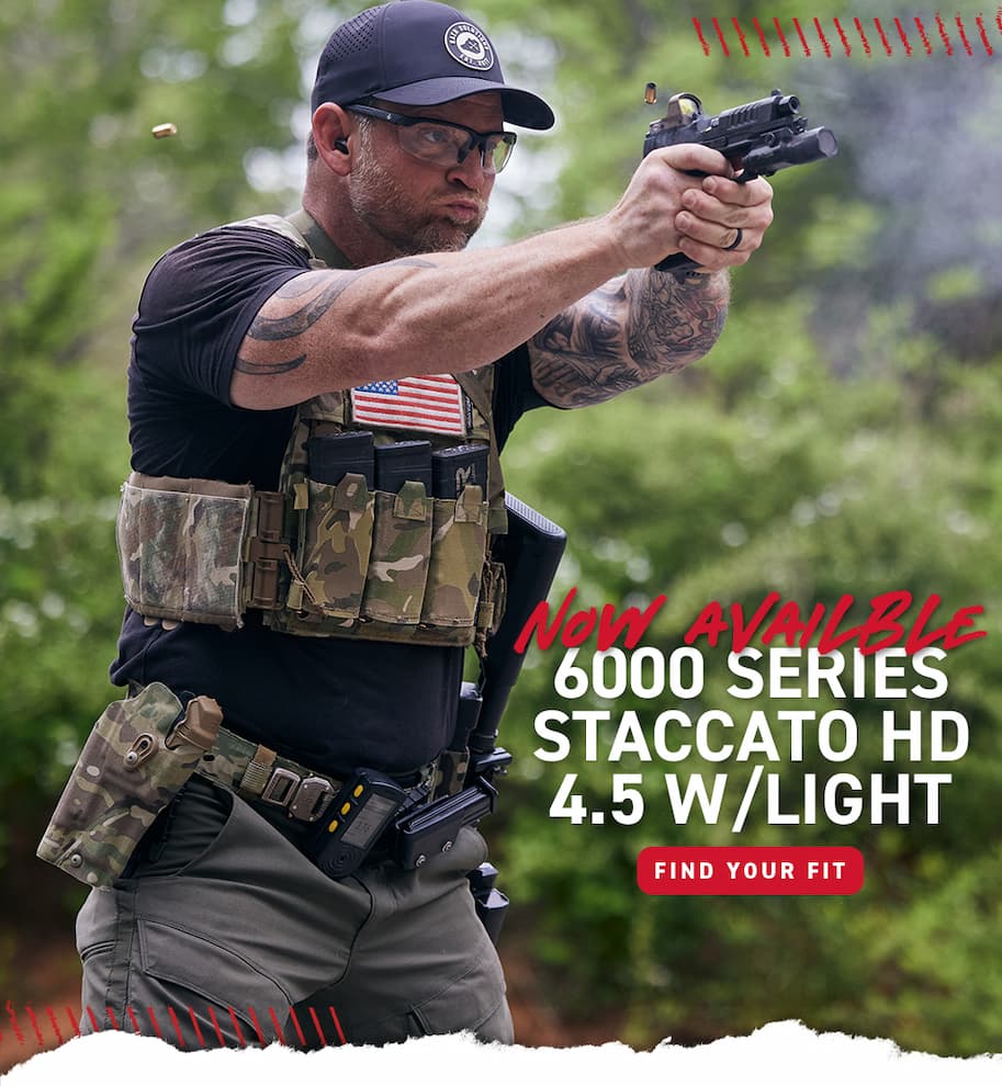 Now Available 6000 Series for Staccato HD P4.5 with Light - Find Your Fit