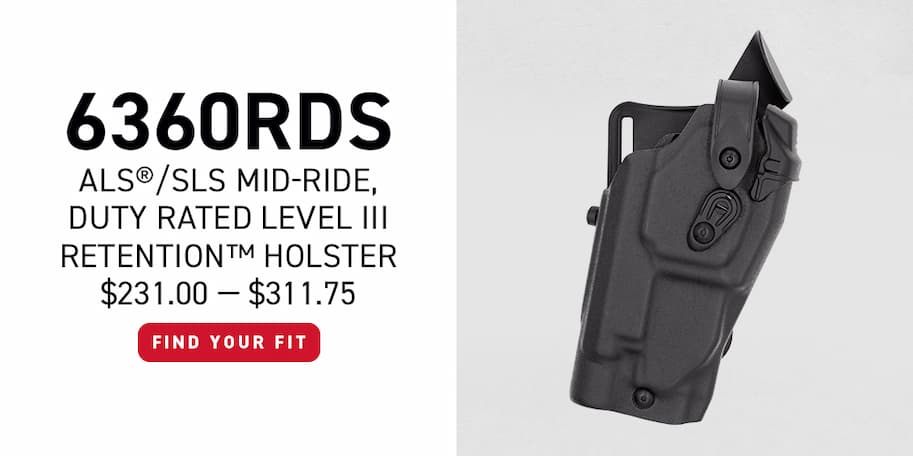 6360RDSO ALS/SLS Mid-Ride Duty Rated Level III Retention Holster - $231.00 - $311.75 - Find Your Fit