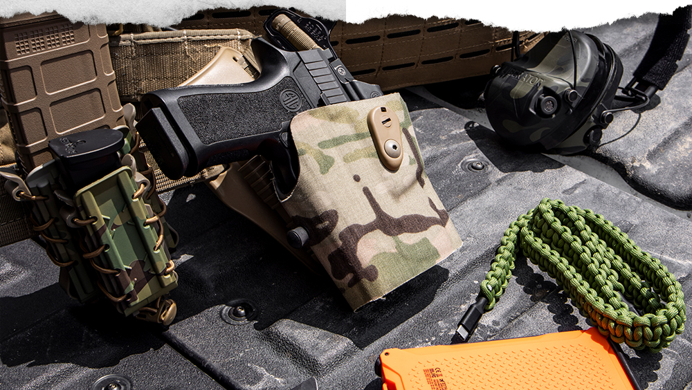 6378RDSC Holster on belt setup