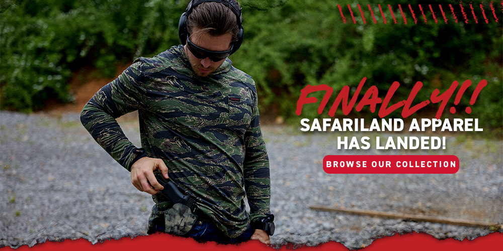 Finally!! Safariland Apparel has landed! Browse Our Collection