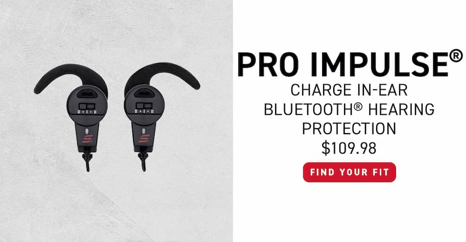 Pro Impulse Charge In-Ear Bluetooth Hearing Protection.