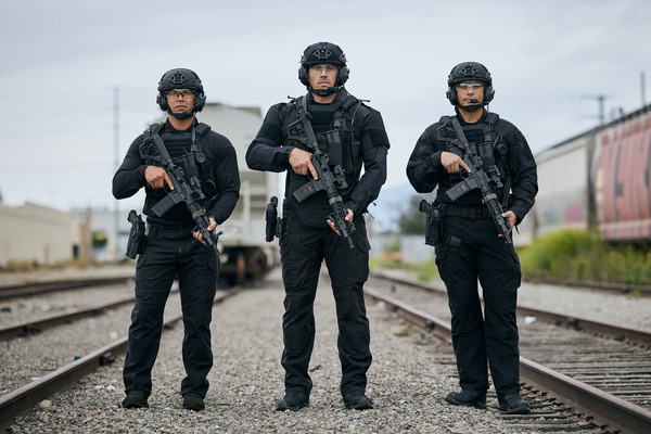 HyperX SWAT Training on train tracks