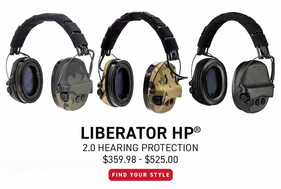 Liberator HP 2.0 Hearing Protection - $359.98 - $525.00 - Find Your Style