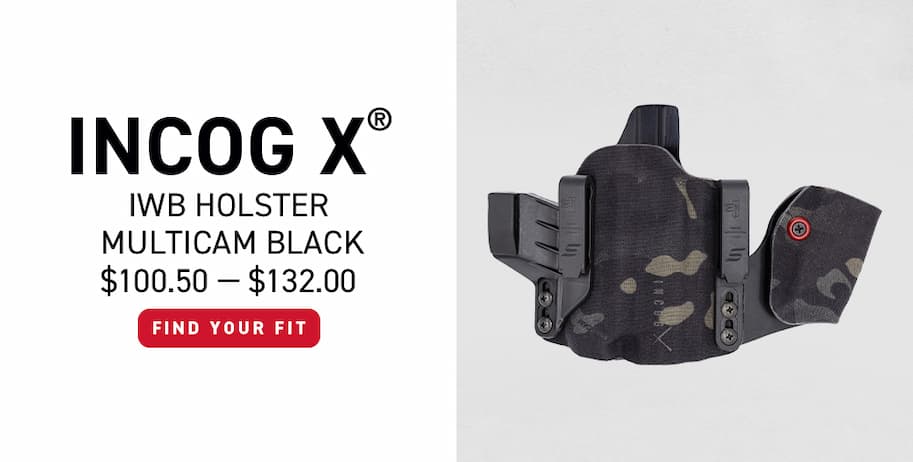 Incog X IWB Holster MultiCam Black - $100.50 - $132.00 - Find Your Fit