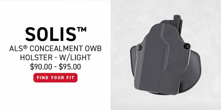 Solis ALS Concealment OWB Holster Non-Light - Find Your Fit
