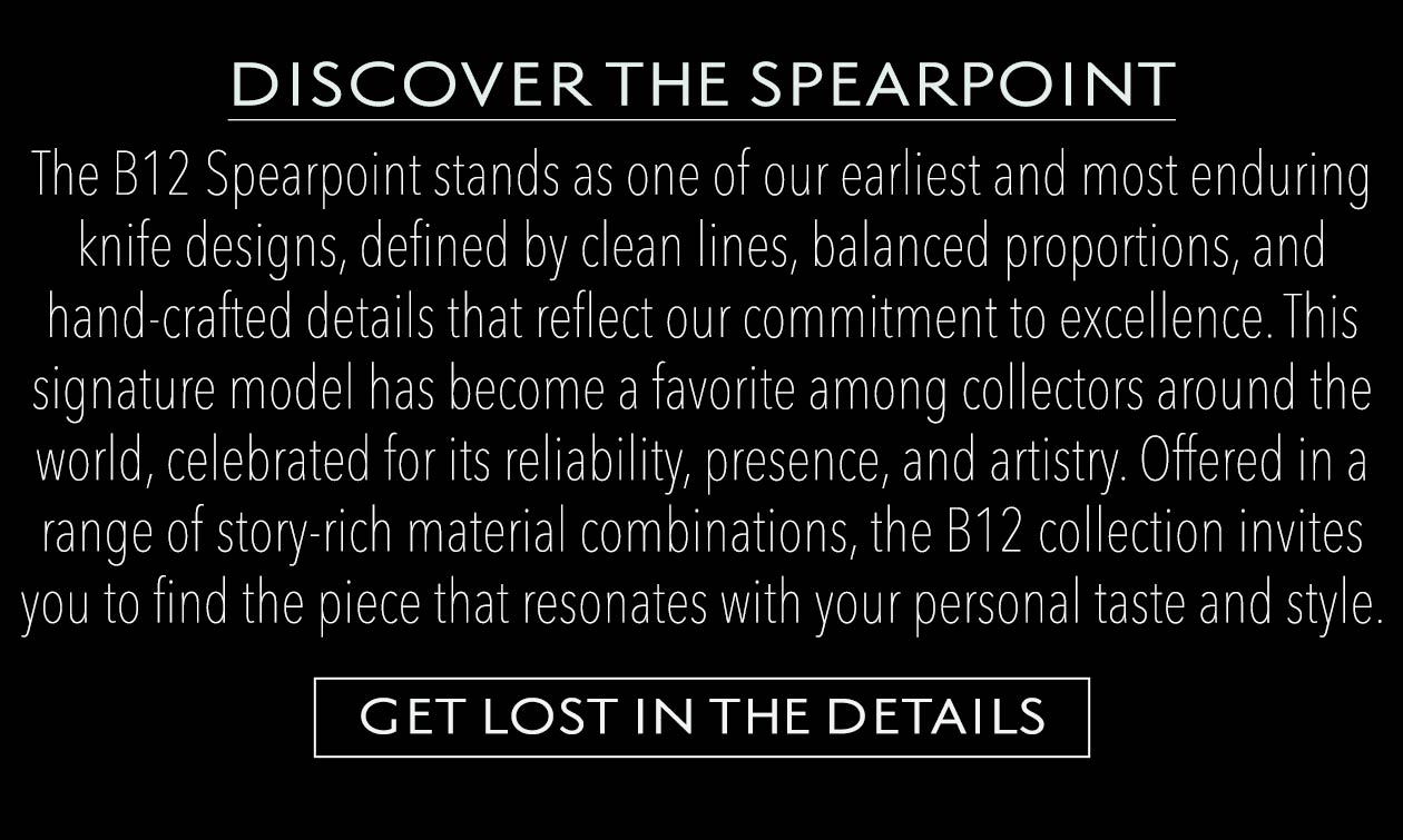 B12 Spearpoint Collection
