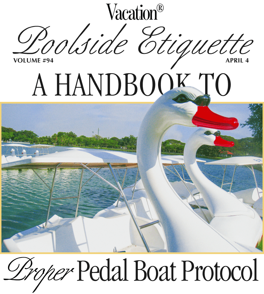 Guide to Pedal Boat Protocol 🌊 Vacation Inc