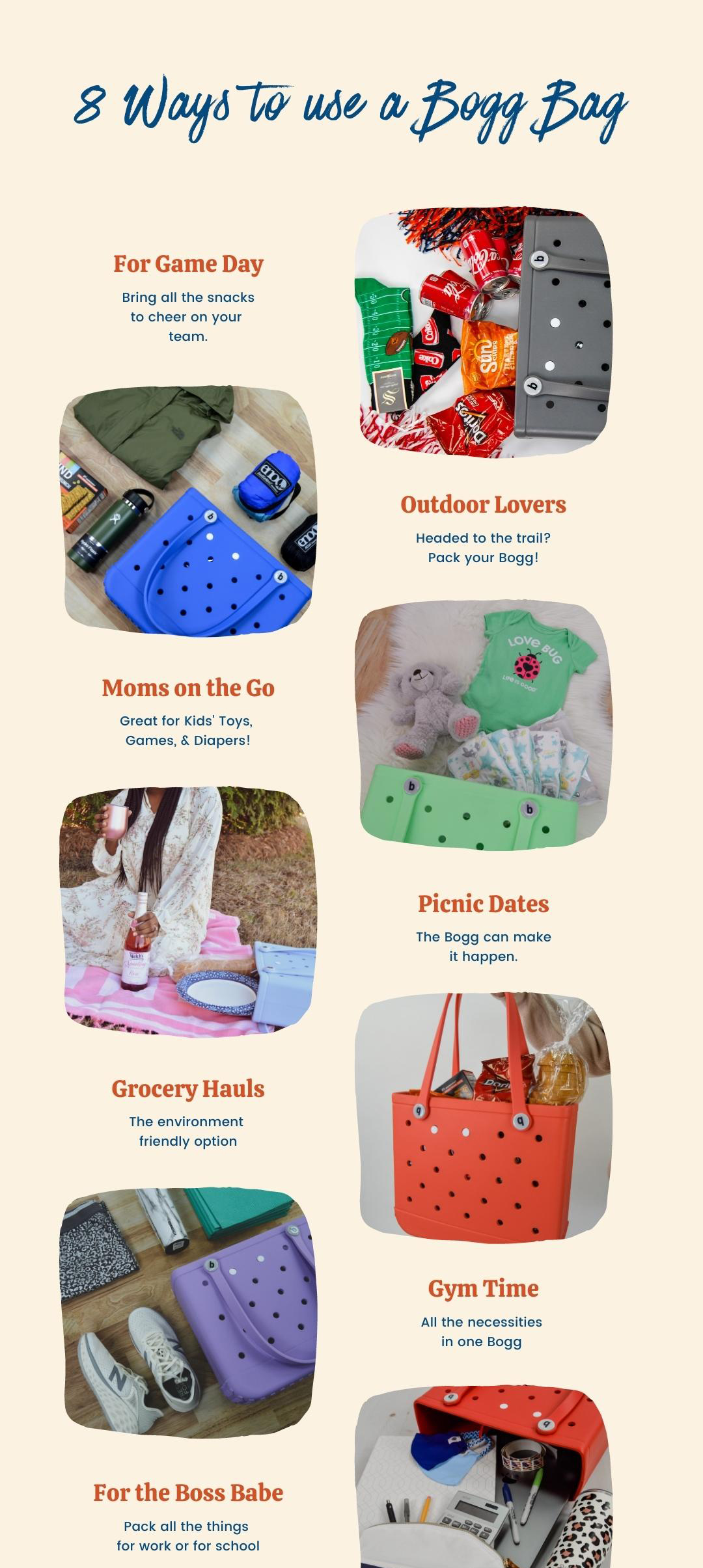 8 ways to use your Bogg Bagg Eagle Eye Outfitters