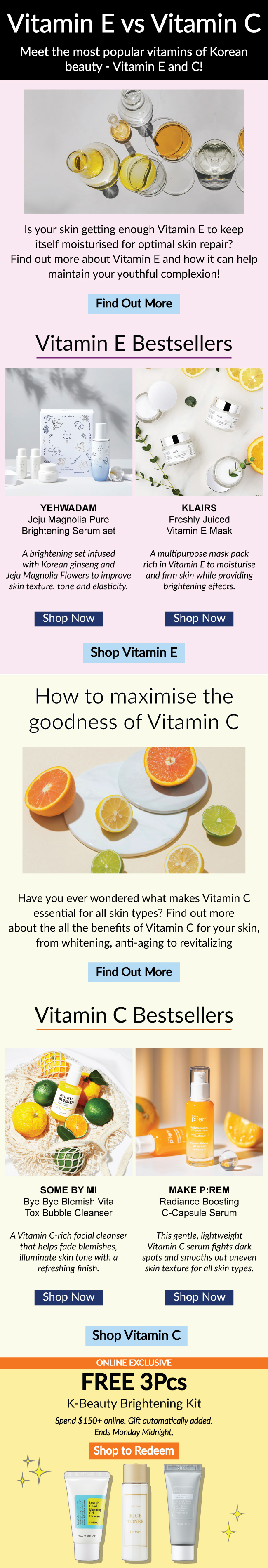 The Truth about Vitamin C & E in KBeauty BONIIK