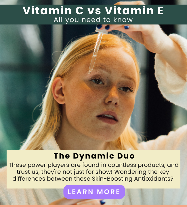 Vitamin C vs E Do you know the difference? BONIIK