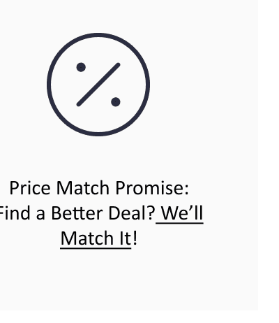 Price Match Promise 