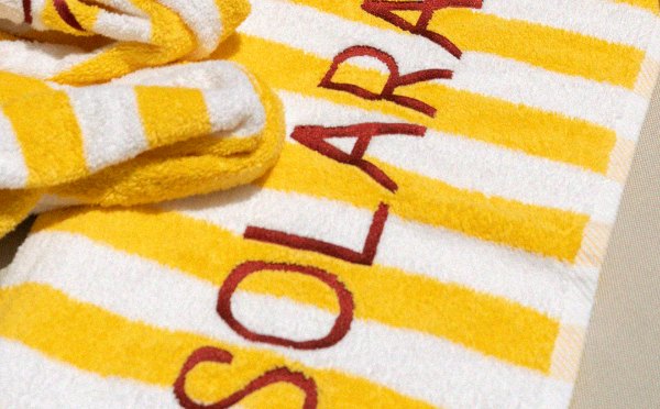 Placeholder: Solara striped towel