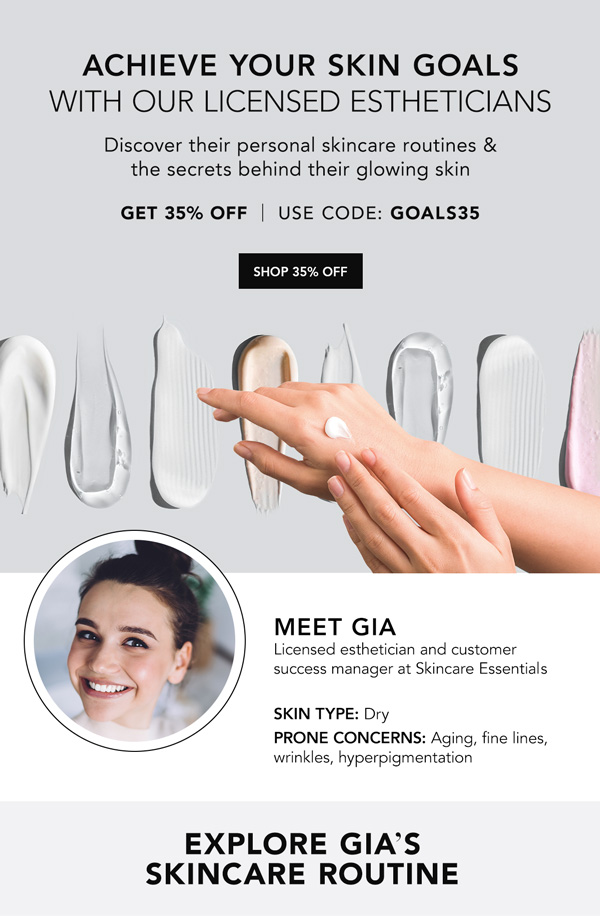 Our Estheticians Reveal Their Skincare Routine Plus 35 Off Skin Outlet