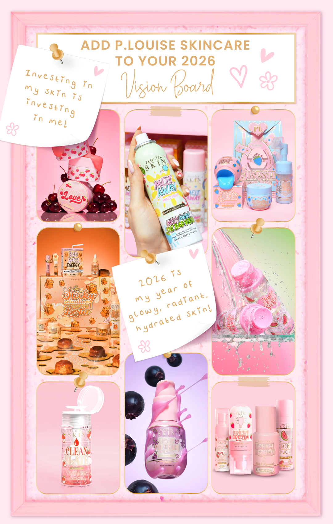 SKINCARE VISION BOARD