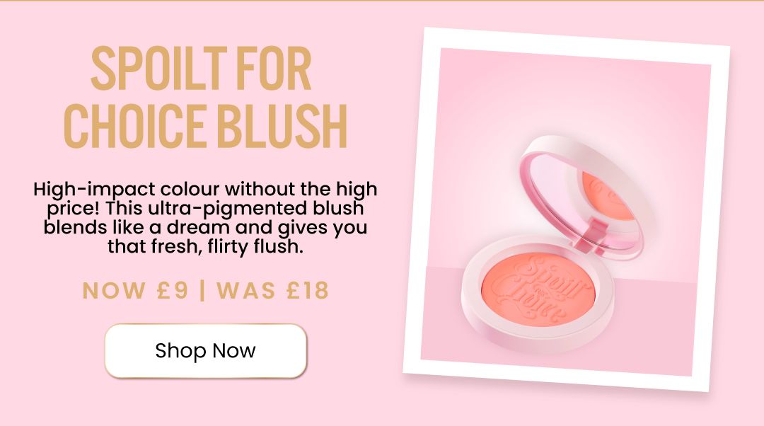 Spoilt For Choice Cream Blush